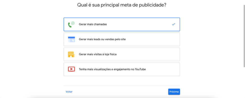 Tipo de Campanha Smart do Google Ads